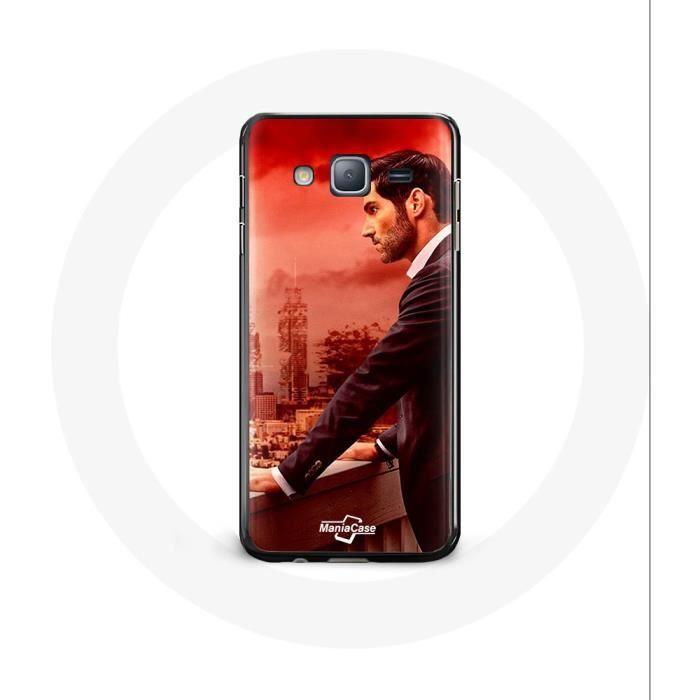 Coque pour Samsung Galaxy Grand Prime Lucifer Morningstar Saison 5 Série