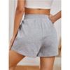 Эластичная талия Свободные Широкие штанины Однотонные Повседневные Спортивные Женские Шорты