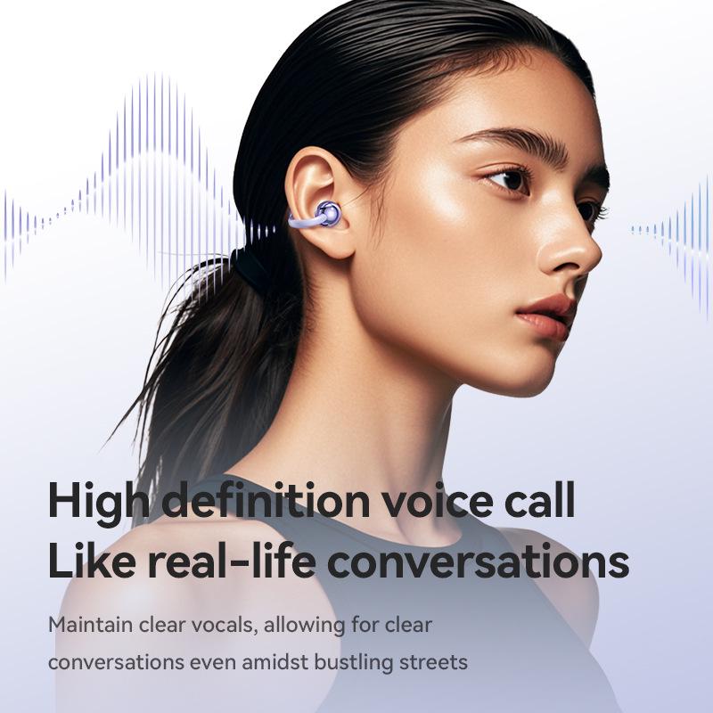 Беспроводные наушники M91AI Bluetooth с костной проводимостью: Зажимной, Высококачественный звук, Умный перевод, Беспроводной.