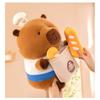 Capybara Chef Plush Toy Cartoon Animal Stuffed Doll Room Decoration Kids Gift