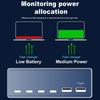 Multi Port Fast Charging Station 220W Power Adapter with Type C & USB Port Allows 6 Devices Simultaneously Charging