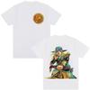 Аниме JoJo's Bizarre Adventure STEEL BALL RUN Диего Брандо Футболки Мужская Одежда Хлопок Короткий Рукав Футболки