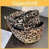 Leopard Edgy Retro Print Duckbill Cap Ventilation Summer Autumn Travel Hats
