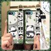 Panda Anti-knock Phone Case For Itel A25/A35/A25 Pro Waterproof Shockproof Back Cover Wristband Wrist Strap Soft case