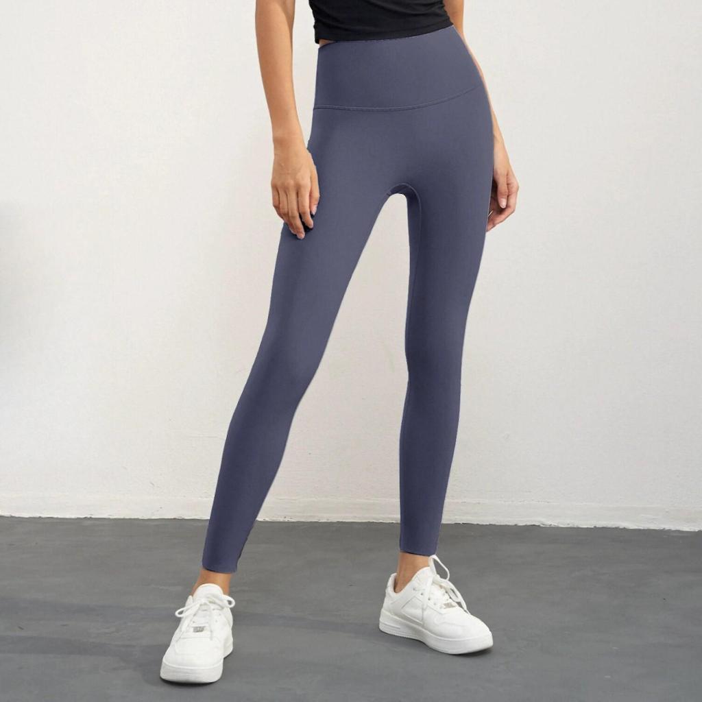 Женские эластичные брюки для йоги телесного цвета с эффектом подтяжки бедер - бесшовные, в стиле Spot Shark