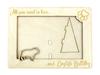 Bulldog, English Bulldog, British Bulldog - Photo frame, engraved wooden frame, a lovely gadget for the dog lover by Art-Dog
