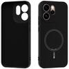 Case for Oppo Reno 15 Pro, Silicone Lite, for MagSafe, black