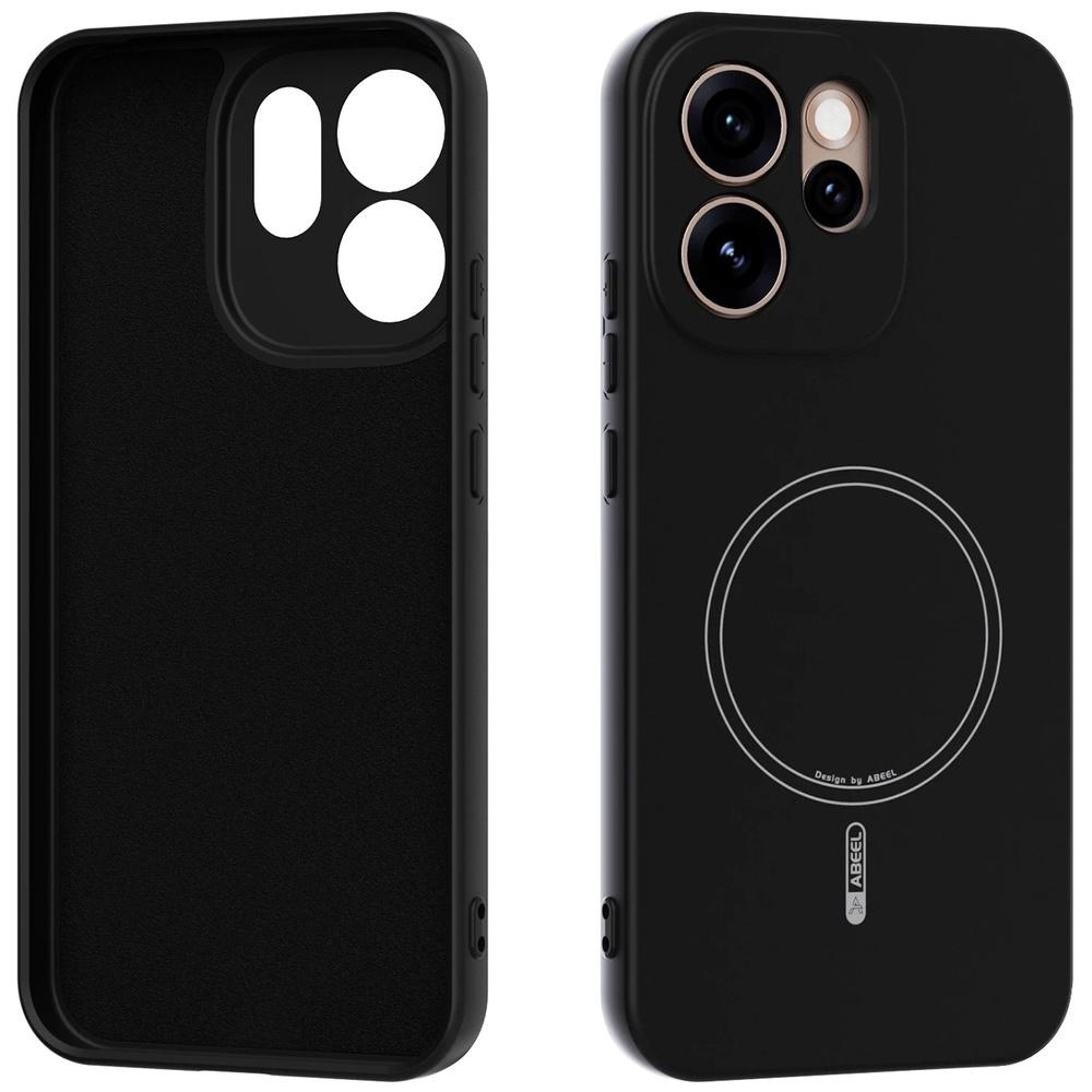Case for Oppo Reno 15 Pro, Silicone Lite, for MagSafe, black