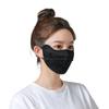 Women Eye Protection Lace Outdoor Solid Color Face Scarf Ice Silk Mask Face Cover Sunscreen Mask