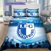 Custom Name 1. FC Magdeburg Bedding,Quilt Set Quilt Cover Pillowcase Home Birthday Gift(1 * duvet cover + 2 * pillowcase, without core) -HE1