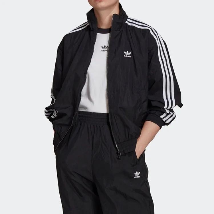 Adidas Originals ADICOLOR CLASSICS JAPONA Jacket International Version , Fall Women's Black (Unisex) Jackets GN2928