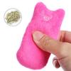 Игрушки из кошачьей мяты для шлифовки зубов, забавные интерактивные плюшевые игрушки для кошек, котенок, жевательная вокальная игрушка, когти, укус большого пальца, кошка, мята для кошек