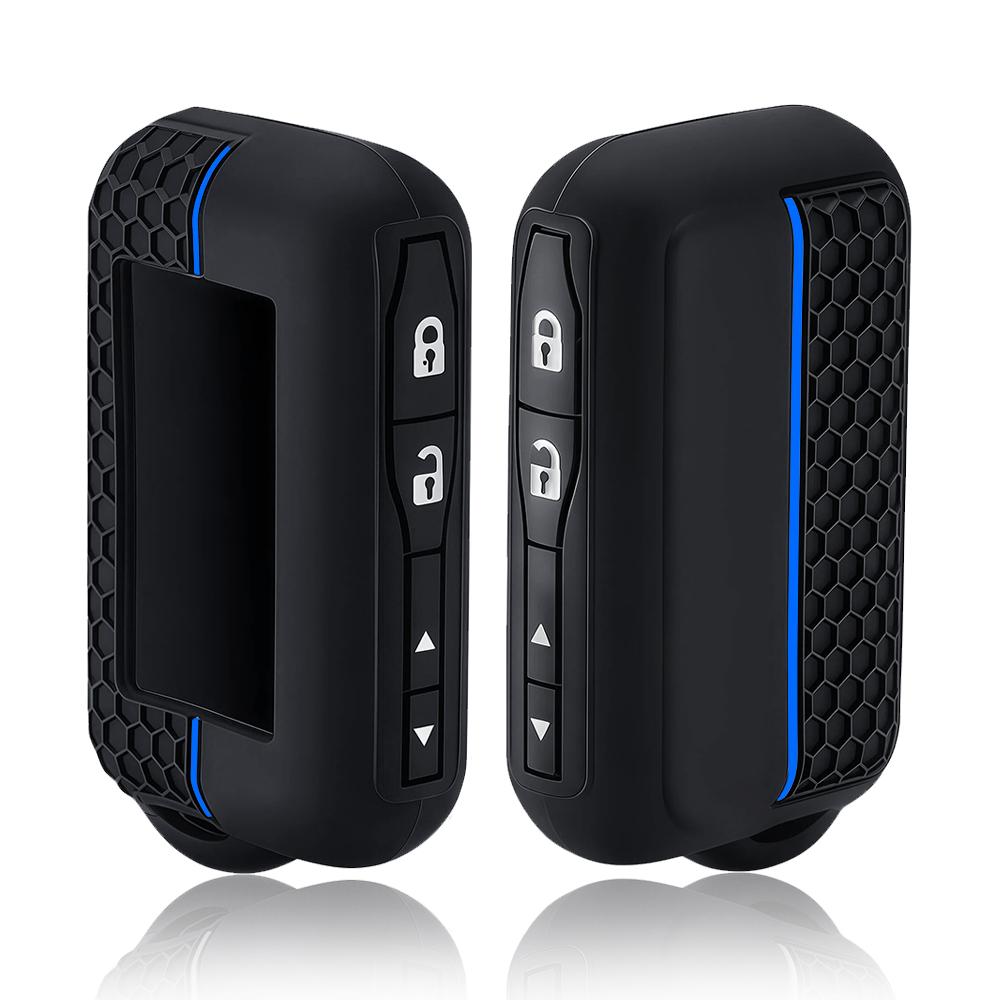 Новый силиконовый чехол для ключа подходит для Starline E90 E60 E91 E61 E63 E65 E85 E92 E95 E96 Автомобильный ЖК-пульт дистанционного управления противоугонный чехол