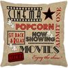 Green Game Controller Gamepad Throw Pillow Cover With Short Plush Print For Living Room Sofa Decoration Cushion Cover