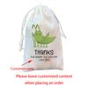 Custom 5Pcs Bug Themed Party Favor Bags Baby Shower Drawstring Goodie Bag New Born Birthday Gift Garden Party Decor Supplies