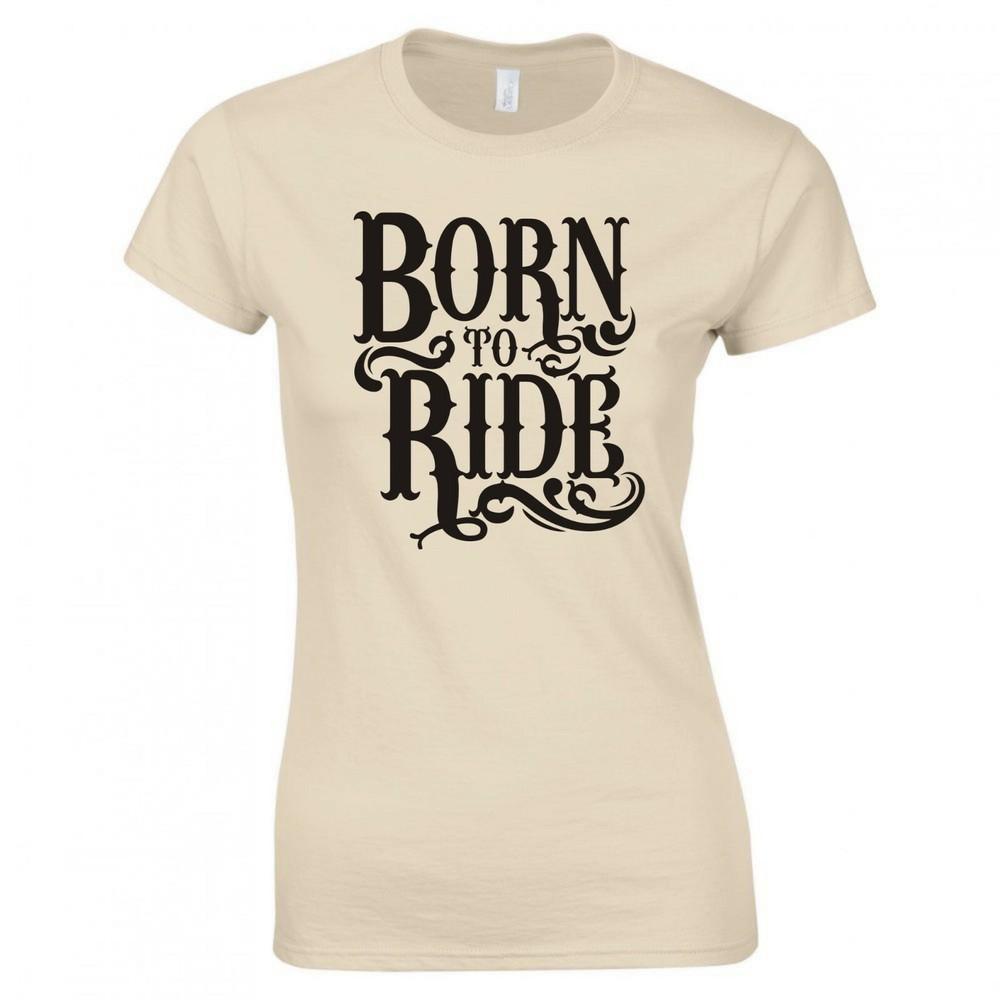 Motorcycle Born To Ride Skinny Fit TShirt