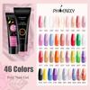 PHOENIXY Poly Gel UV LED Builder Gel Varnish 15ml Nail Polish Set For Nail Art Quick Building UV Gel Nail Extension Design Manicure