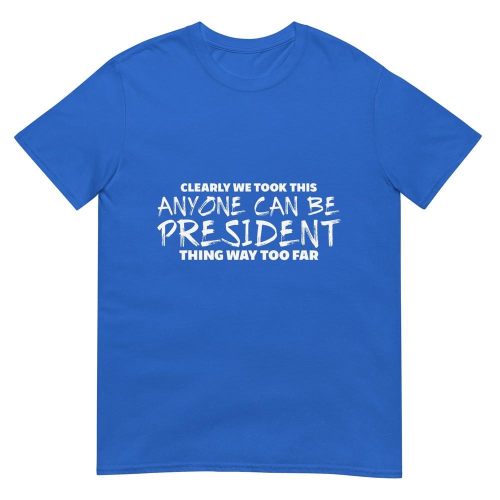 Funny Anti Trump Protest Wear TShirt