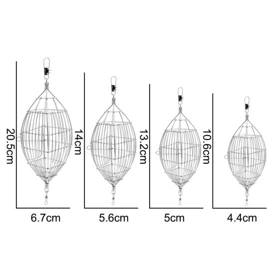 Проволока из нержавеющей стали, ловушка, клетка, фидер для ловли карпа, снасти, инструмент