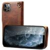 Real Genuine Leather Flip Case for IPhone 18 17 16 15 14 Pro Max Luxury Cover Retro Wallet Book Shell IPhone16 Plus IPhone17 Air