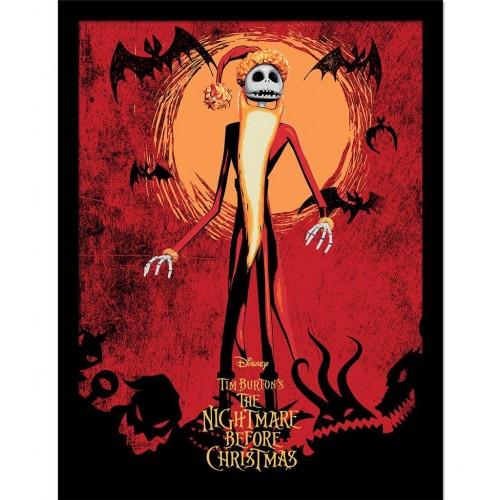 The Nightmare Before Christmas Jack Skellington Framed Poster