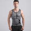 Men's Neoprene Sauna Zipper Waist Trainer Vest and Body Shaper Trimmer