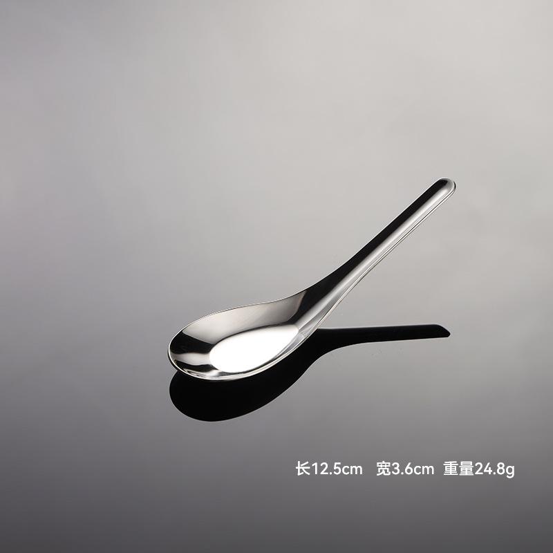 Ложка из нержавеющей стали 316 с плоским дном толщиной 1,2 мм, столовая ложка, столовая ложка, 8090, классическая ложка Memories