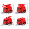 Mini Toys Pull-back Engineering/military/fire Engine vehicles/Sanitation Truck -16pcs