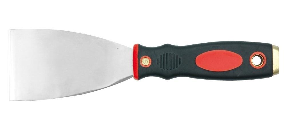 Stainless steel spatula 50mm, two-color handle 05903 VOREL