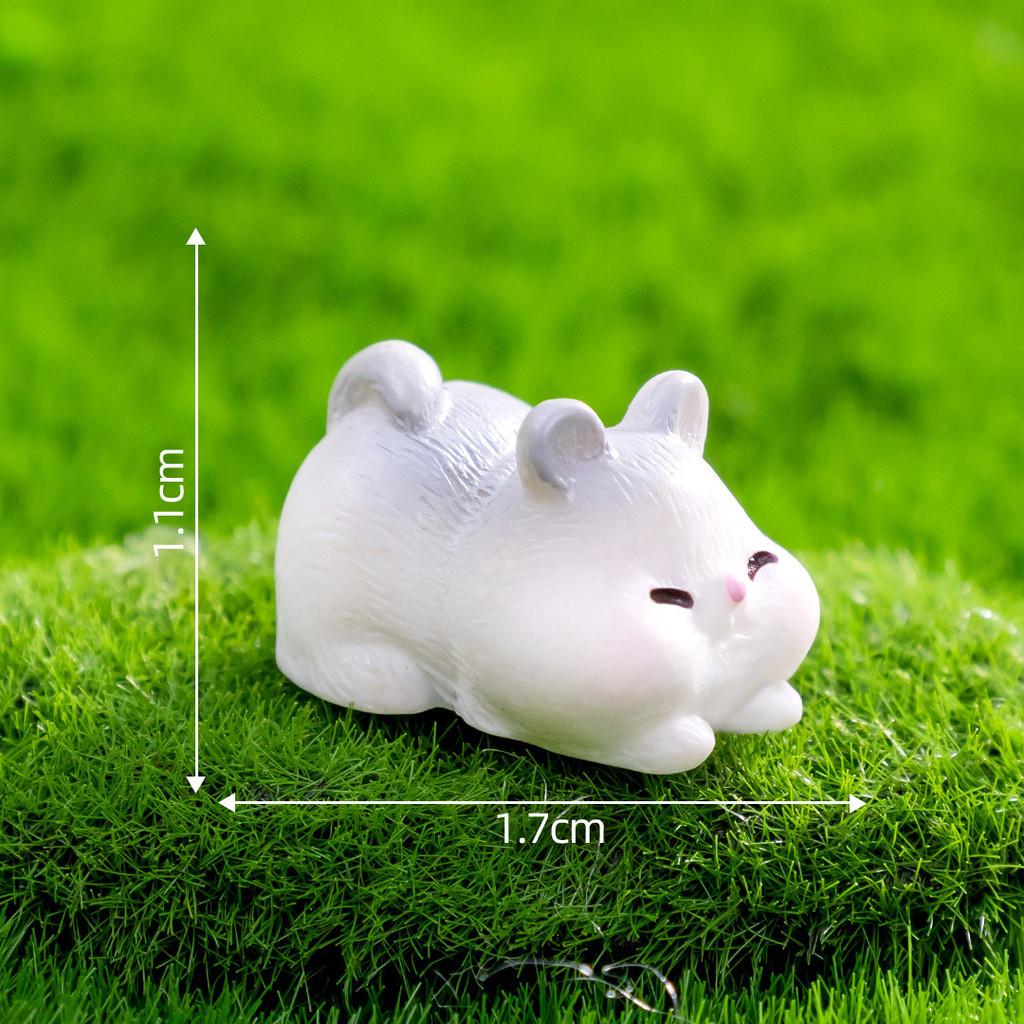Cute Mini Resin Animal Figurines For Fairy Garden And Creative Landscaping