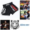 White Tiger Muay Thai Kickboxing Boxing MMA UFC Casual Shorts Gym Sport Unisex Men Women Workout Quick Dry Print Elastic High Waist Training