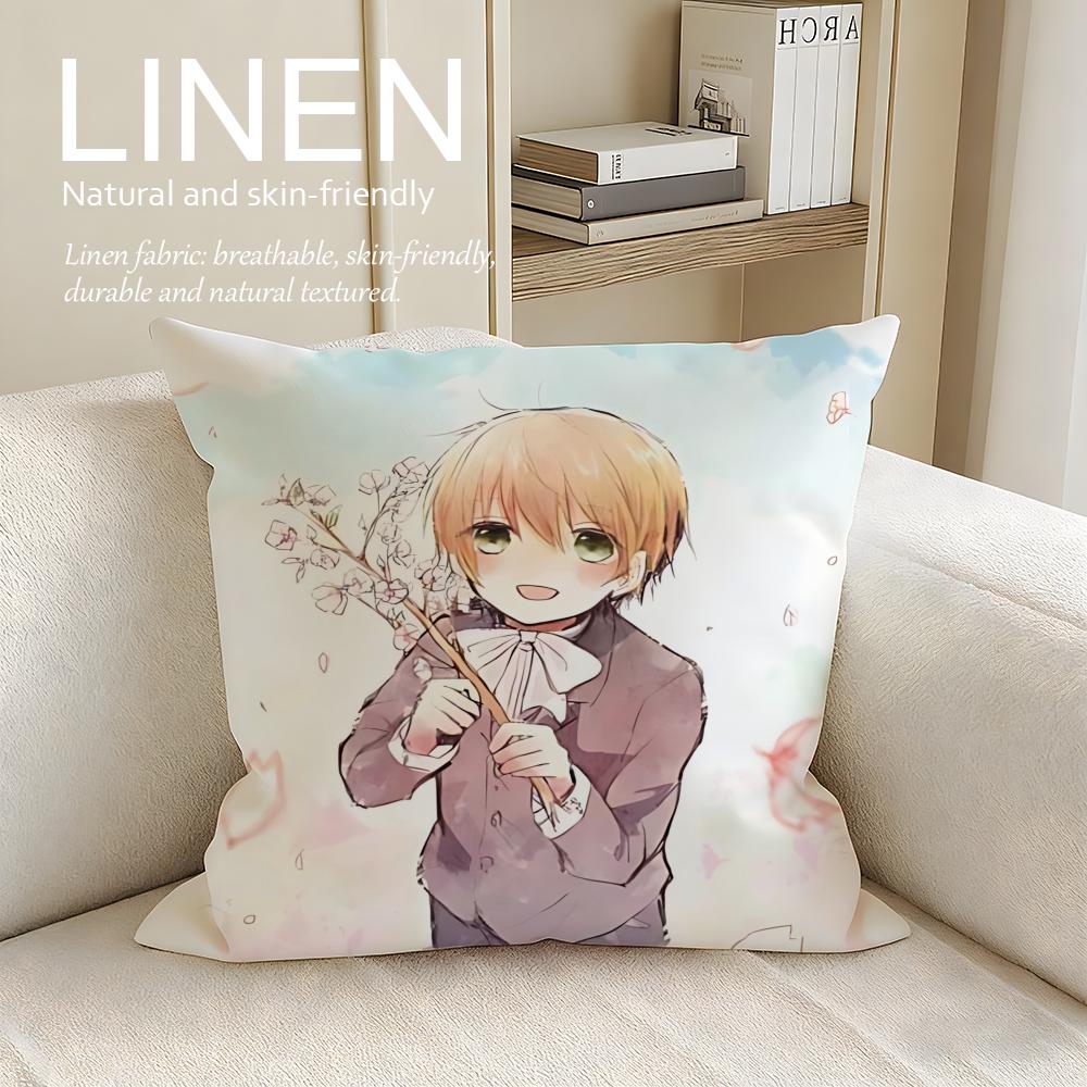 Anime Hybrid Child Cushion Cover Pillowcase Set Pcs x x Breathable Washable Sofa Cushion Cover