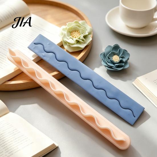 Clay Jewelry Making Supplies Polymer Petal Tool, Flower Line Cutter to Make 3D Stripe Tool Flowers, for Making, DIY Crafting Projects