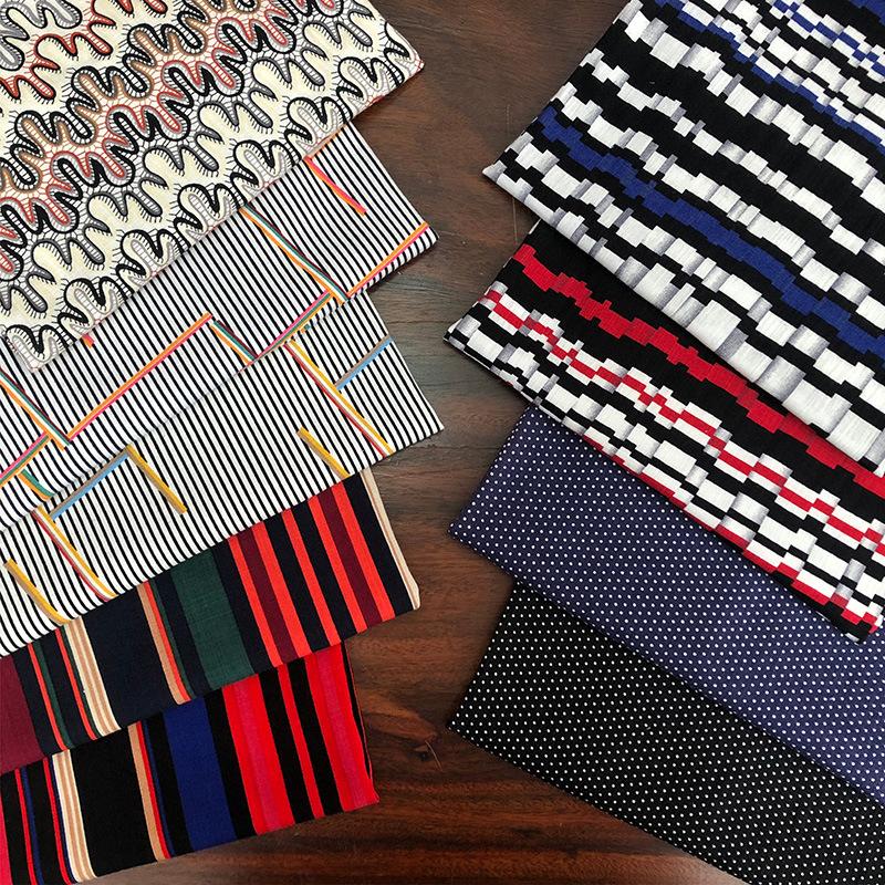 Однотонная хлопково-вискозная ткань По метру Для одежды Юбки Платья Шитья Летний Мягкий Текстиль Дышащий Эластичность Бамбуковая Ткань