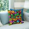 Puzzle Game BBubbles Bobble   Personalized Pillow Dust Cover Bedroom Kids Party Decoration Pillowcase Birthday Children Gift