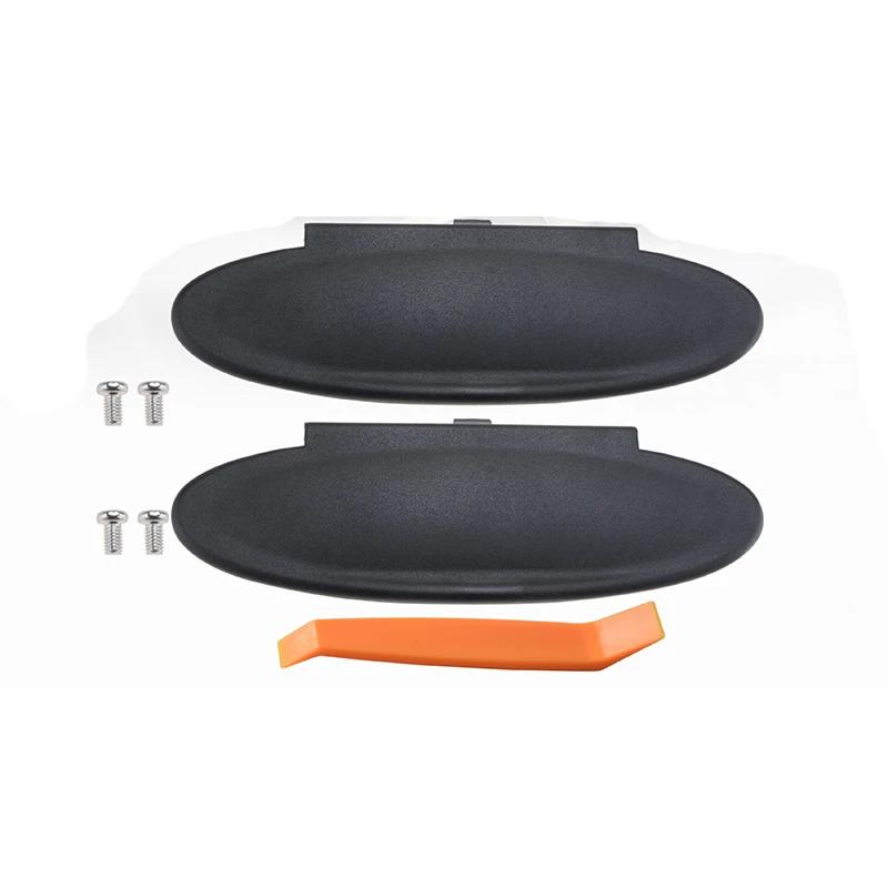Rhyming Car Sun Visor Vanity Mirror Cover For Porsche 996 997 911 Carrera 986 Boxster 987 Cayman Black Car Interior Accessories