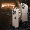 Киберпанк Панк Механический Чехол-Рамка для Телефона для iPhone 16 15 14 13 Pro Max Plus Алюминиевый Сплав Металл Ударопрочный Бампер