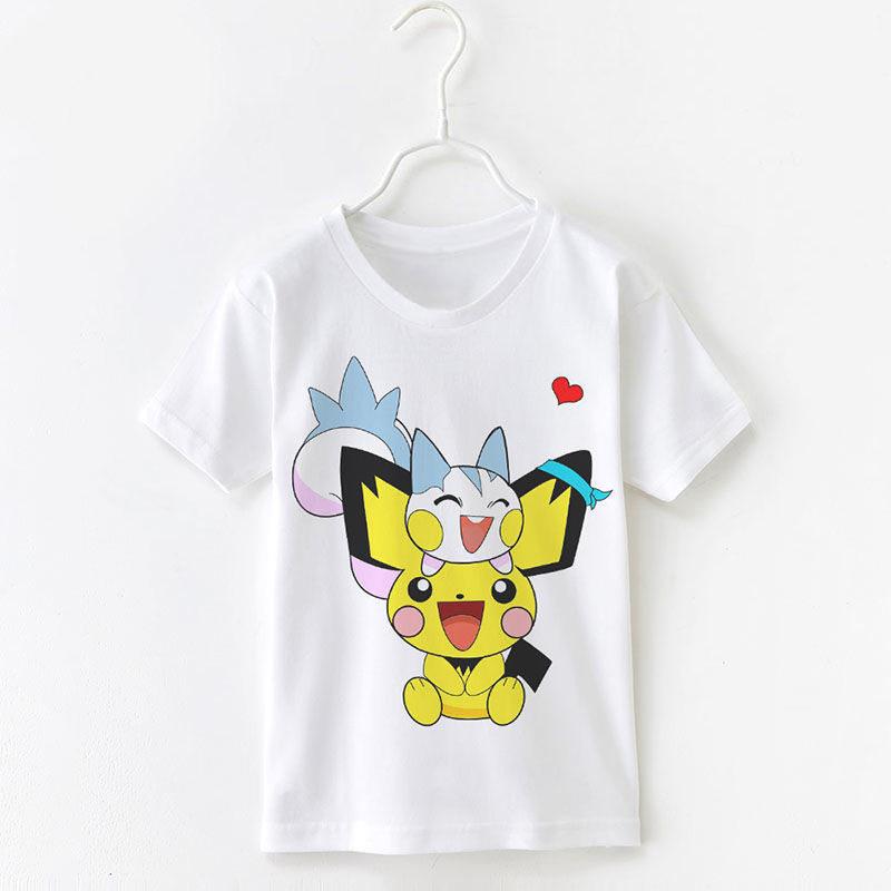 Summer Style Childrens Clothing Tshirt Pet Little Fairy Short Sleeve Round Neck Cartoon for Adults and Children Half Sleeve