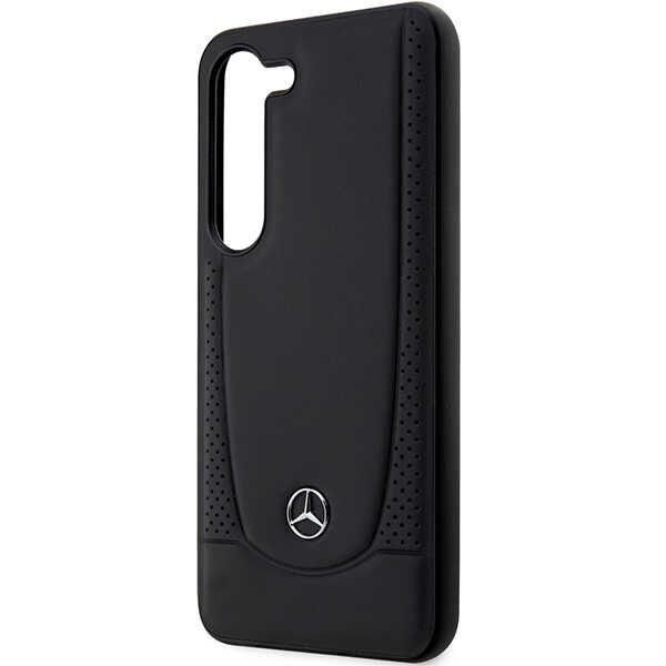 Etui do Samsung Galaxy S23 Mercedes Hardcase Skórzane Czarne