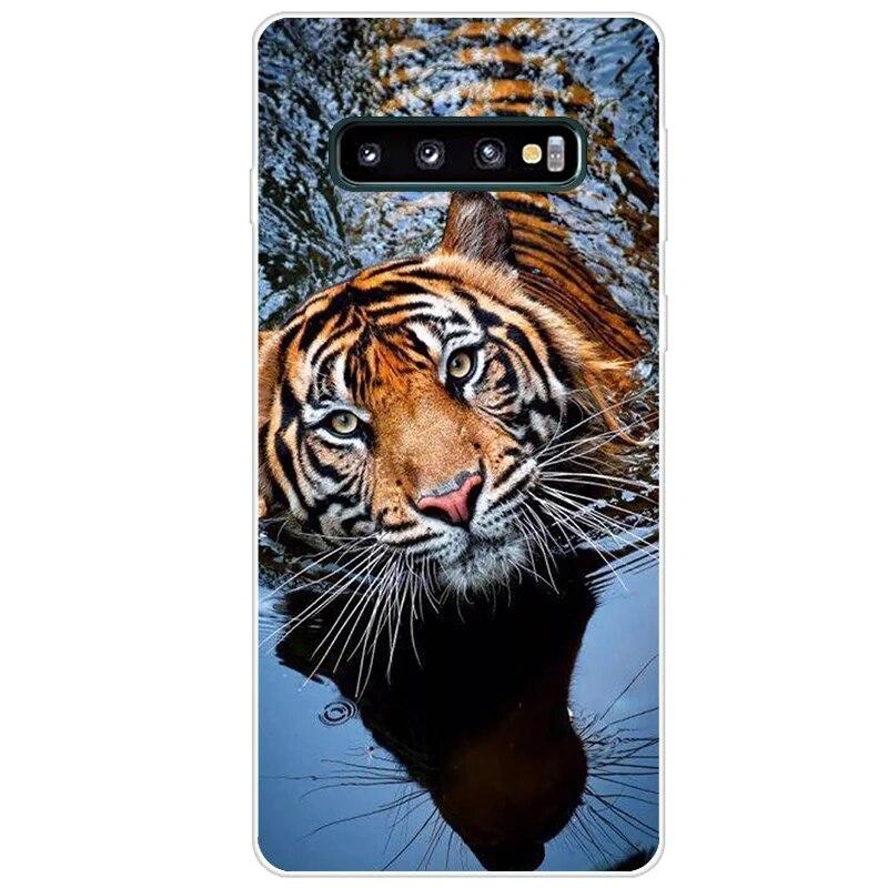 Новейший чехол из ТПУ с принтом для Samsung Galaxy S10 S10 + чехол для телефона Samsung S10 Plus S10e, задняя крышка, бампер Fundas Coque