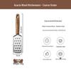 Acacia Wood Kitchen Gadget Set: Peeler, Can Opener, Egg Beater, Pizza Cutter, Cheese Shovel
