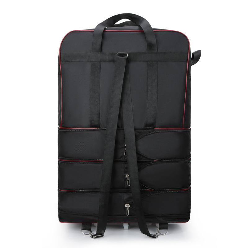 Дорожная сумка, сумка на колесиках, складной чемодан для багажа, многослойная сумка для хранения, дорожная сумка из ткани Оксфорд для переезда