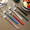 1 комплект столовых приборов из нержавеющей стали, нержавеющая полезная ложка, палочки для еды, вилка, дорожные столовые приборы с коробкой для хранения