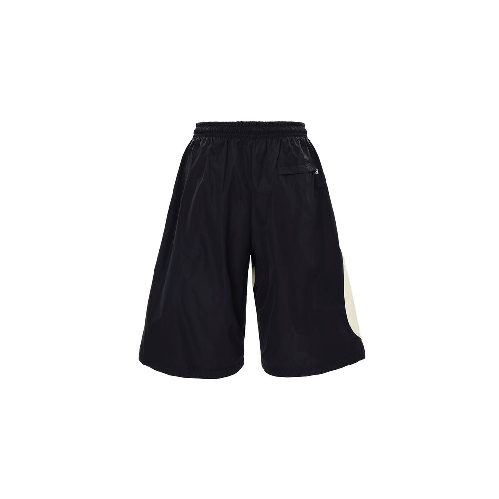 Nike Мужские прямые шорты с большим логотипом Swoosh, черные FB7870-010