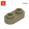 Нетоксичный 370 шт./лот 35480 Круглый 1x2 Открытый штырек Короткий круглый с 2 отверстиями Блок Moc Цветные Аксессуары Совместимые с Кирпичиком DIY Игрушки