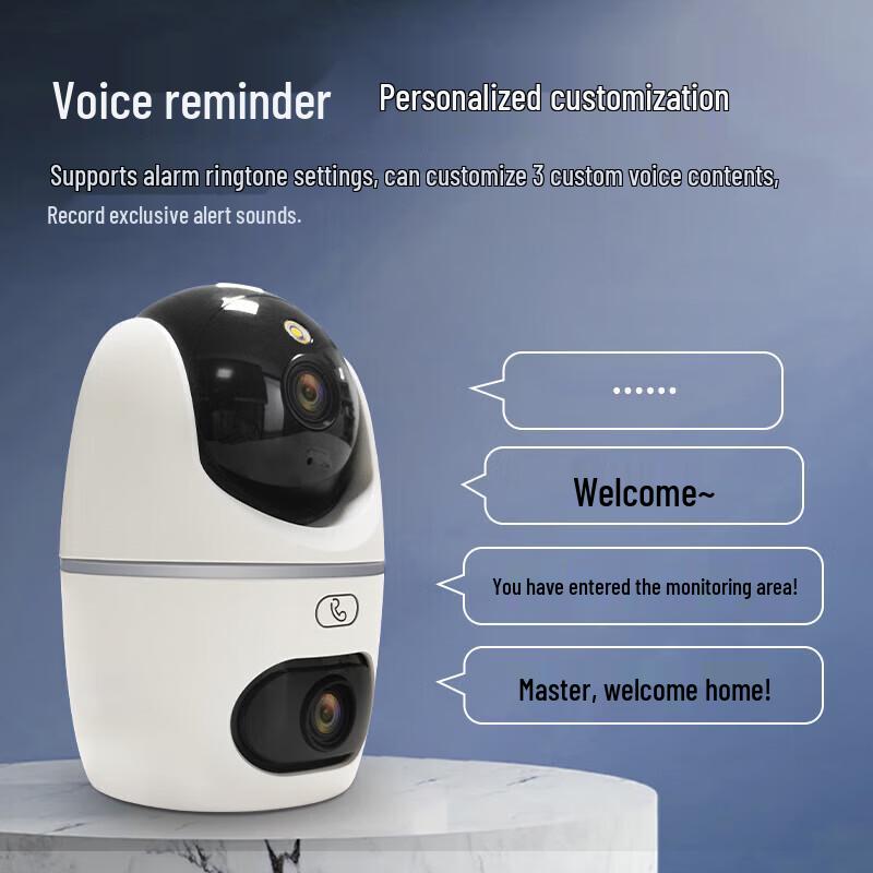 Dahua Dual-Lens 10MP WiFi Indoor PTZ Camera CN plug (adapter included)