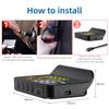 OBD2 GPS Dual System M17 HUD Head Up Display Windshield Speed Projector Security Alarm Water Temp Overspeed RPM MPH KM/H TRIP