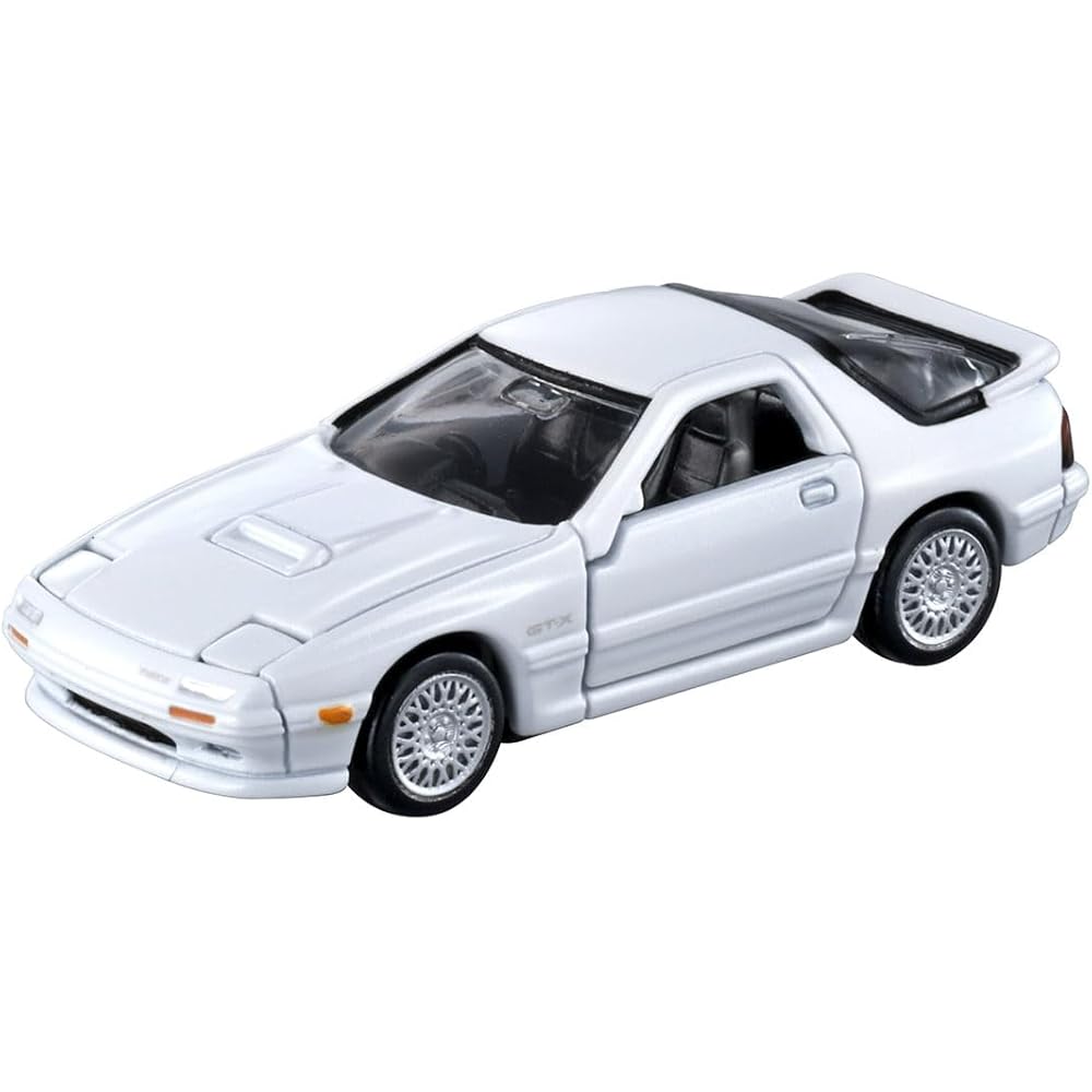 Takara Tomy Tomica Premium Mazda Savannah RX-7 Diecast Car Toy for Boys Age 6 and Up Boxed ST Mark Certified