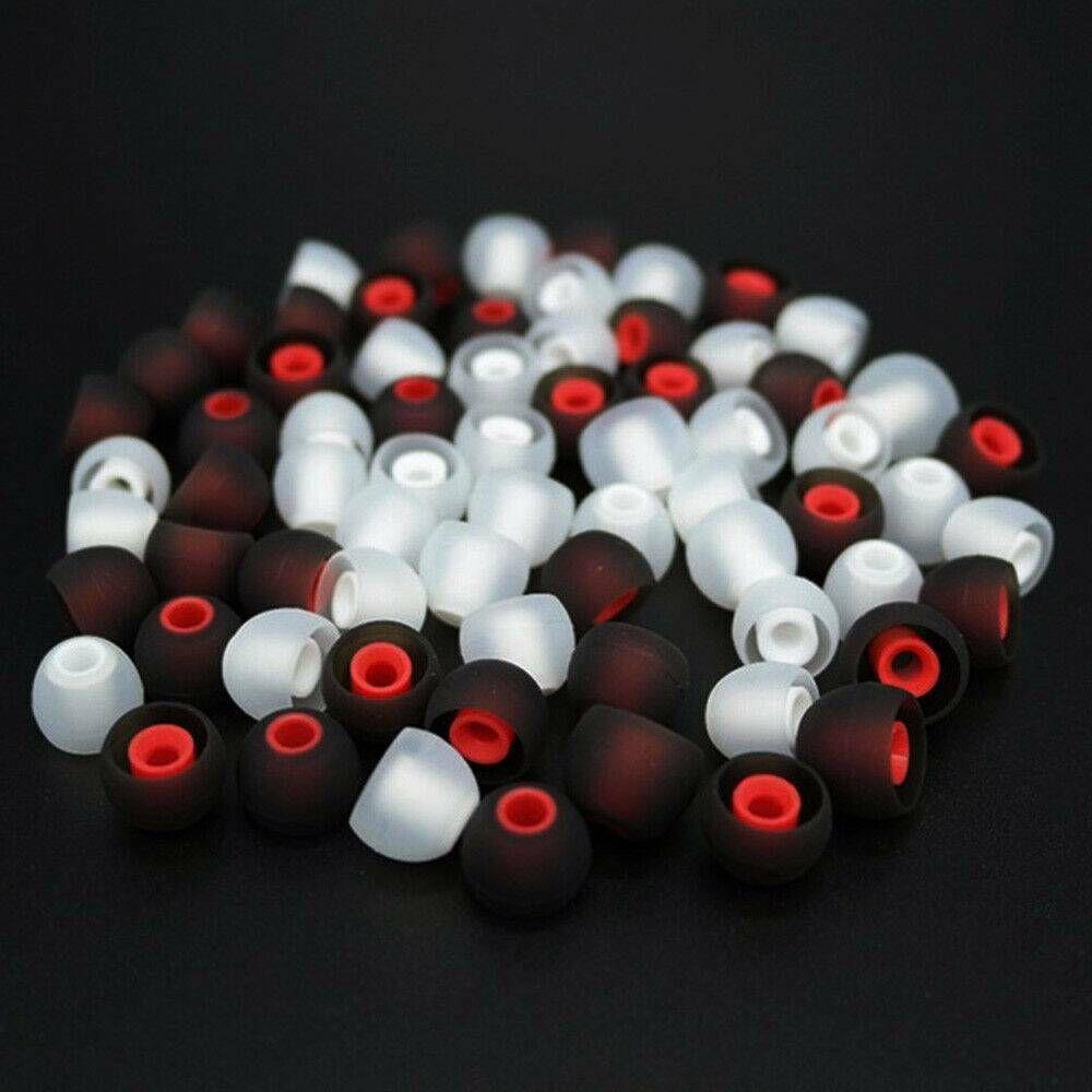 Multiple Color Lightweight Headphone Dual Color Earphone Eartip Cover Earbuds Caps Ear Pads Eartips