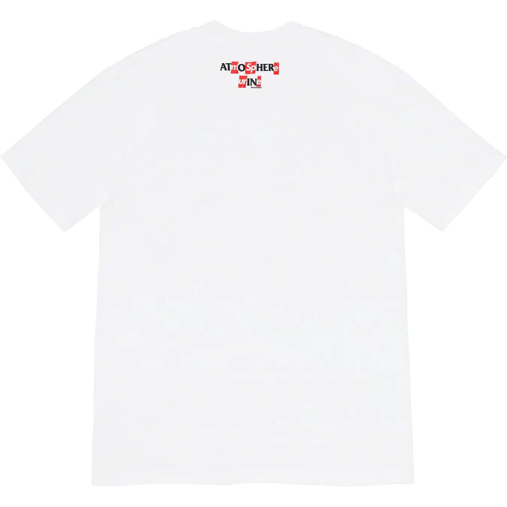 Supreme Футболка Anti Hero Balcony Белая
